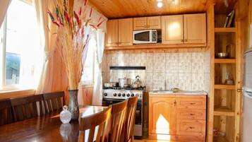 Réfrigérateur, micro-ondes, four, blender