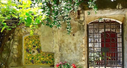 Sermoneta Historic Stone Village House With Pool in a Medieval Hill Town Close to Rome and Naples