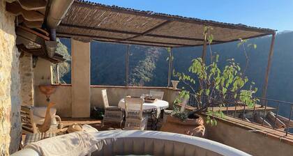 Panorama Toscano With Splendid Sea Views Terrace and Whirlpool