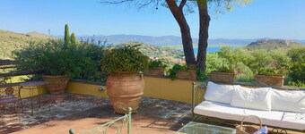 托斯卡尼波多艾可勒德拉豐特別墅大型游泳池壯麗海景