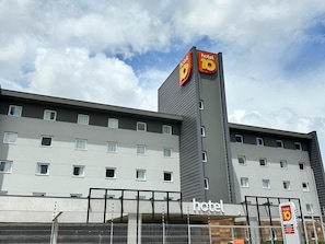 Fassade der Unterkunft