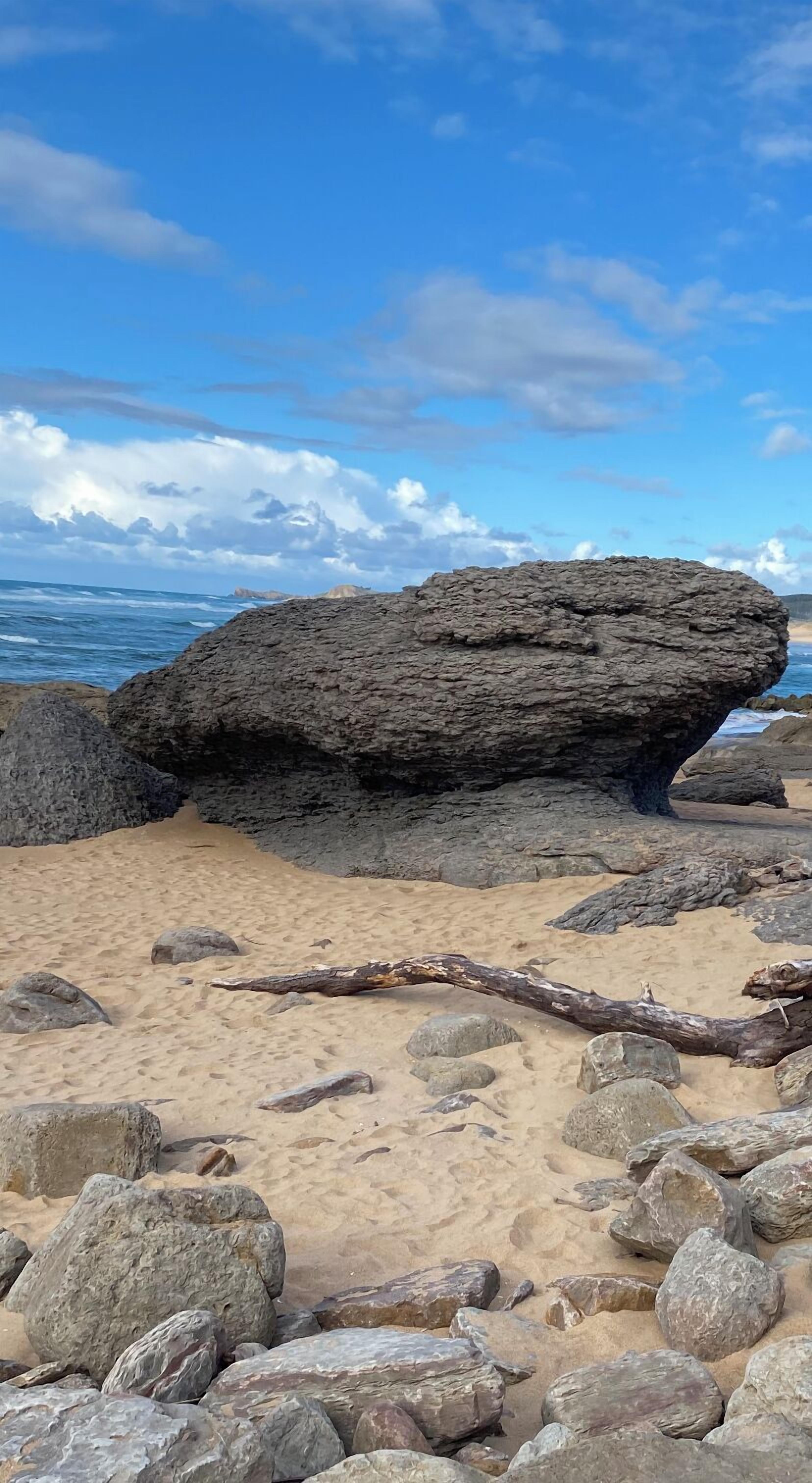 Una spiaggia nelle vicinanze