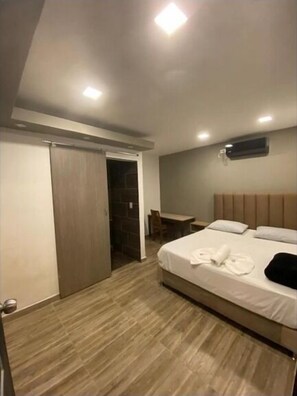 1 غرفة نوم وواي فاي وملاءات أسرّة