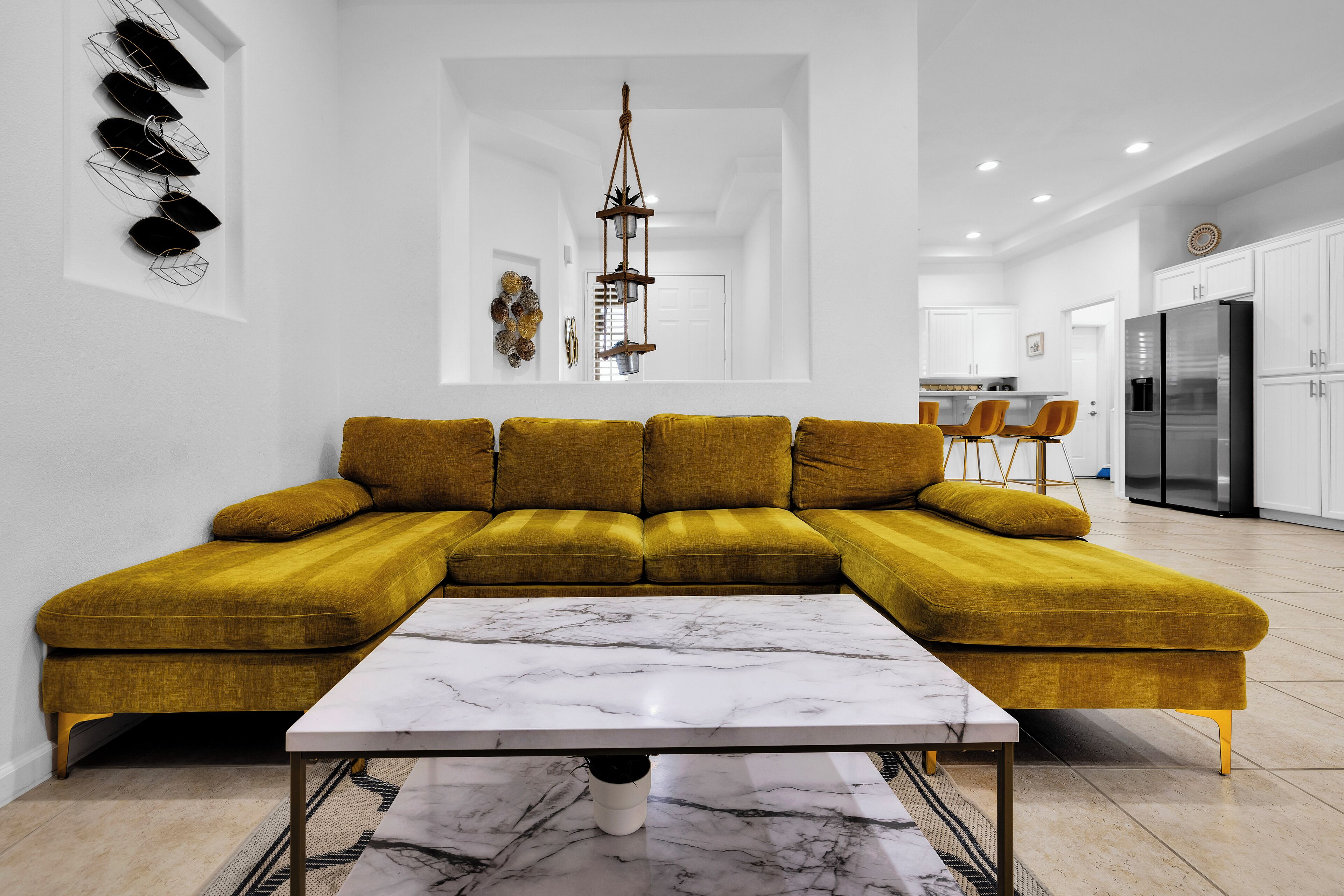 Smart TV, table football, ping pong