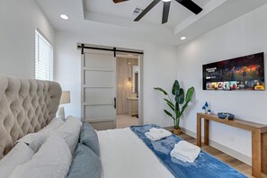 4 chambres, bureau, fer et planche à repasser, Wi-Fi gratuit