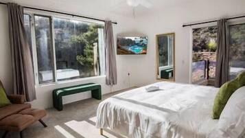 4 chambres, fer et planche à repasser, Wi-Fi, draps fournis