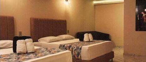 1 habitación, wifi y ropa de cama