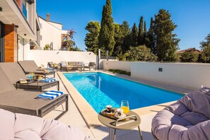 Una piscina climatizada
