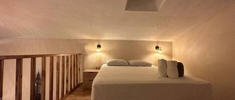 1 habitación, wifi y ropa de cama