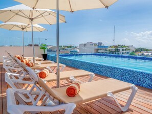 Pool - Near Mamita's Beach/Studio Suite with Balcony (Playa del Carmen)
