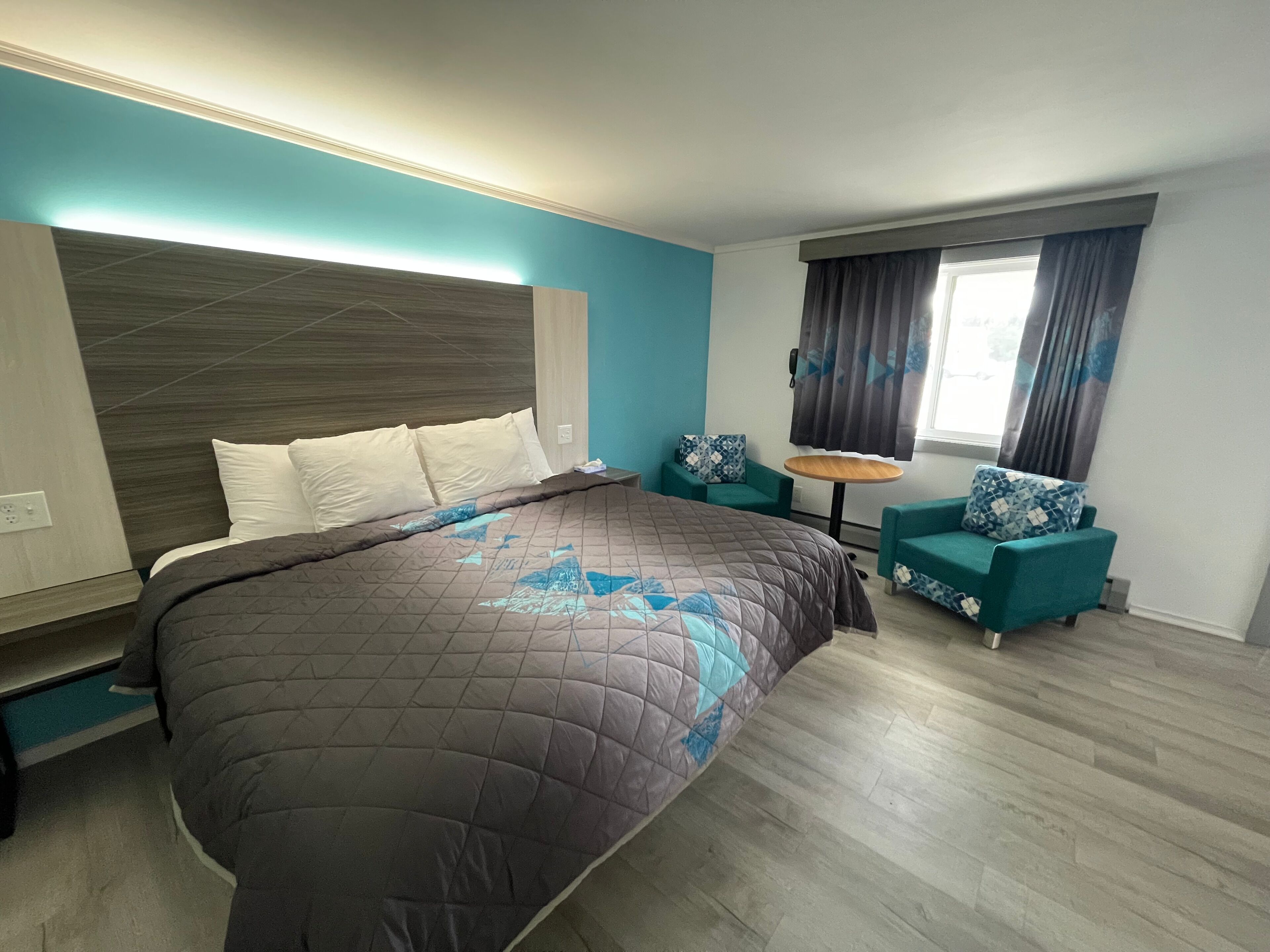 Room 1 King Bed | View from room