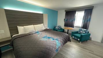 Room 1 King Bed | View from room