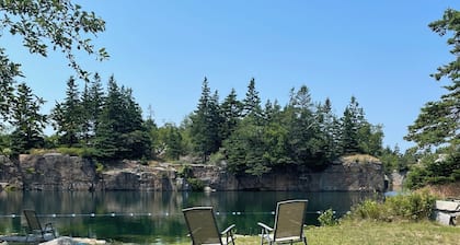 The Bodwell Cottage at East Boston Quarry