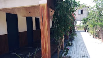 Fachada de la propiedad