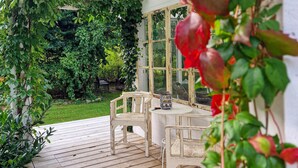 Terrace/patio - Gorgeous home in Hjärnarp with WiFi (Hjärnarp)