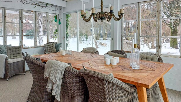 Dining - Gorgeous home in Hjärnarp with WiFi (Hjärnarp)
