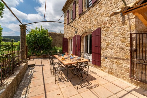 Holiday Home 'Mas De La Tontine' with Private Terrace, Private Garden and Wi-Fi