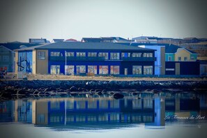 Overnatningsstedets facade