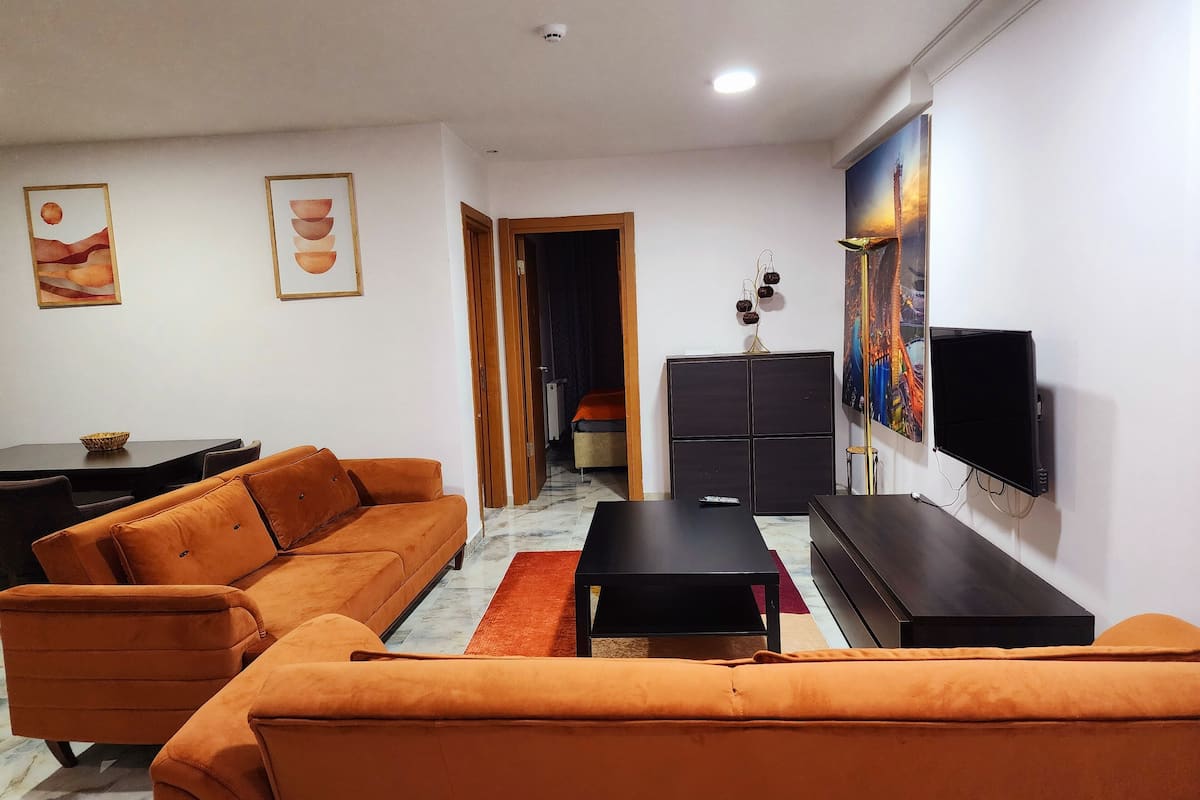 Suite familiar, 2 habitaciones, sauna | 2 habitaciones y sábanas de algodón egipcio