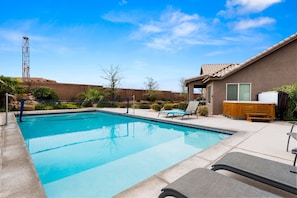 Pool - A Dunes Oasis | Custom Home w/ Private Pool | Near Sand Hollow (Hurricane)