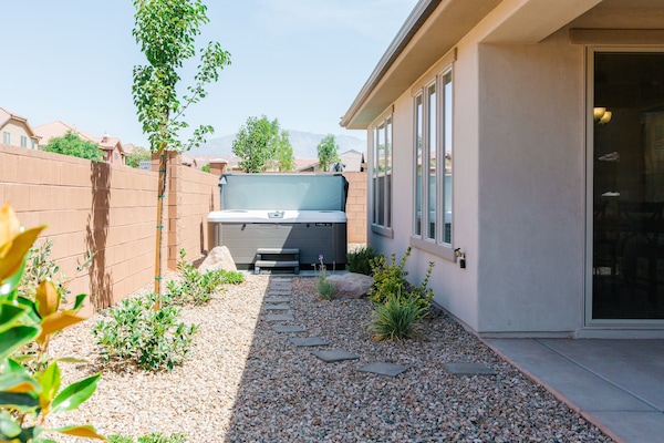 Backyard Private Hot Tub