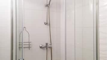 Shower, hair dryer