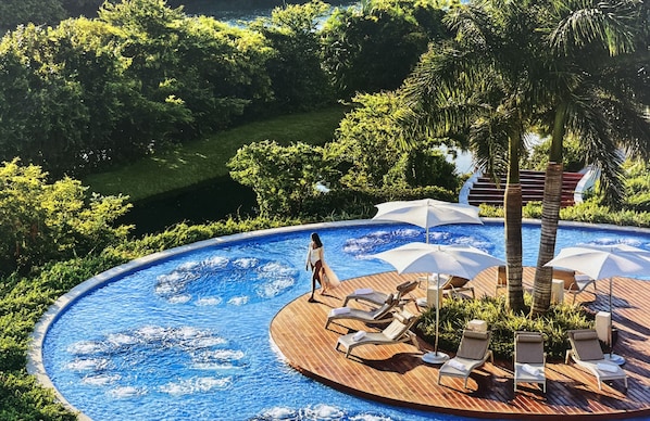 Pool - Vidanta Nuevo Vallarta-1 bdrm, 2bdrm or 3bdrm or 4bdrm. Your choice each suite (Nuevo Vallarta)