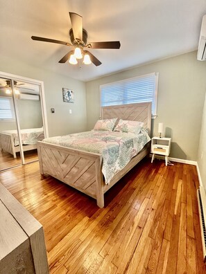 4 bedrooms, iron/ironing board, travel crib, WiFi