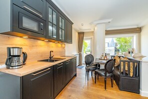 Fridge, microwave, stovetop, dishwasher - Kampenlounge - Kampenlounge - Luxus Direkt am Meer (Kampen (Sylt))
