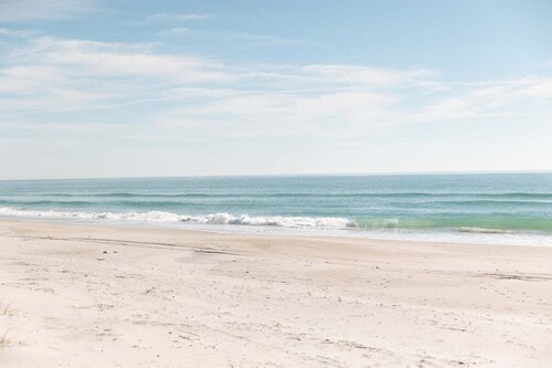 Water Views with Pool and Beach Access!