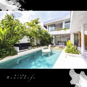 Pool - Beautifully modern and super central; near the beach & restaurants!  (Bali)
