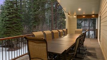 Restauration en plein air