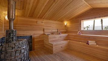 Sauna, baño turco, fuentes de agua termal o mineral
