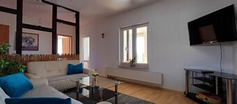 Holiday Apartment 'Ferienhaus Sonnenschein' with Private Terrace, Private Garden and Wi-Fi
