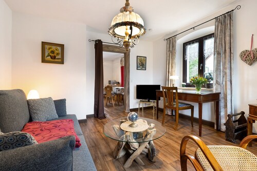 Appartement "Buchhaus Vier - Mittelgeschoss" avec terrasse partagée et Wi-Fi