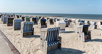 Ferienwohnung 'Kleiner Strandfloh' mit privater Terrasse, privatem Garten und WLAN