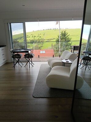 Smart TV, stereo - Boat Harbour Suite, beautiful ocean and country views. Excellent whale watching (Gerringong)
