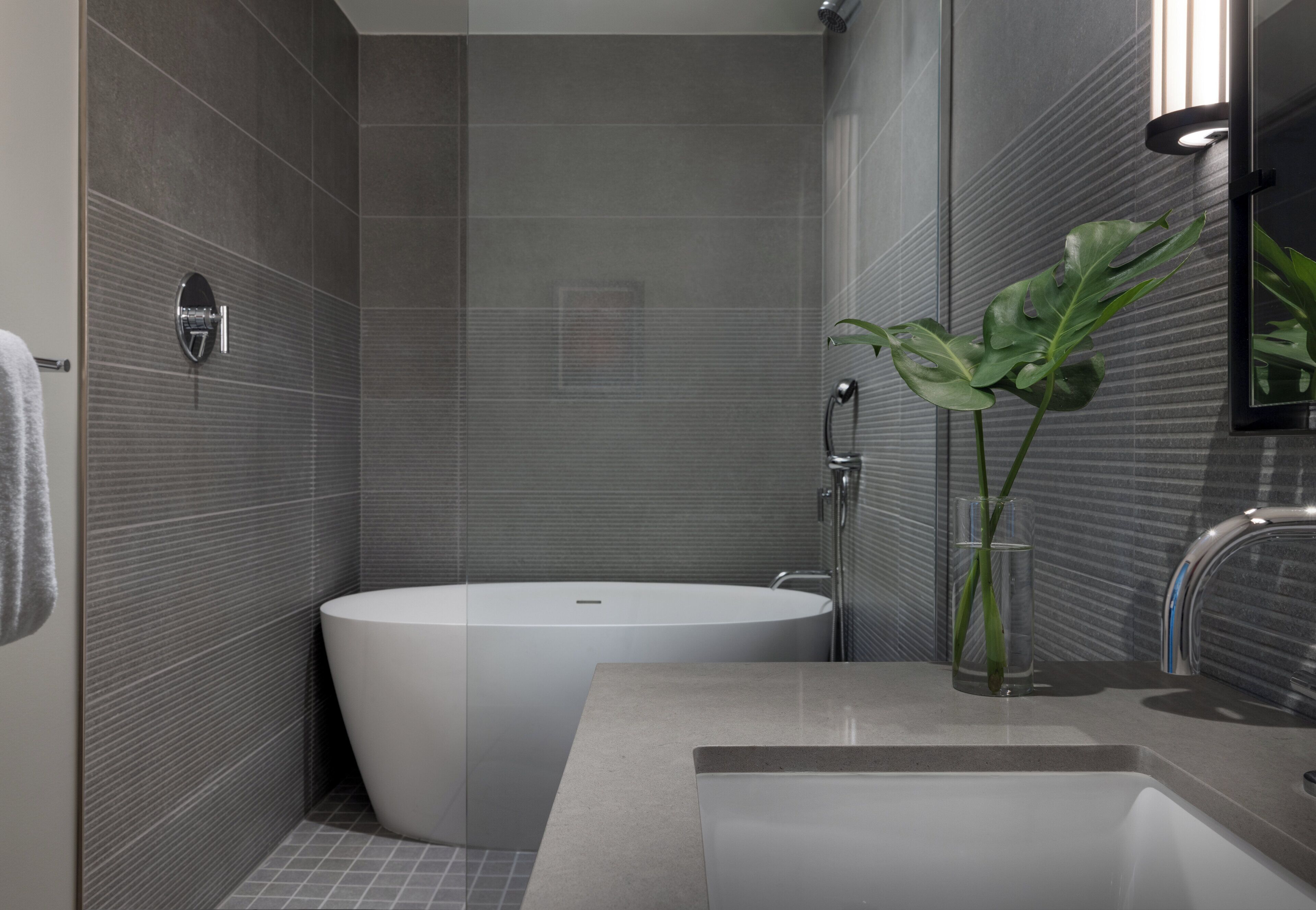 Premium Room, 1 Katil Raja (King), Mountain View, Corner | Cadar Frette Itali, peralatan tempat tidur premium, bar mini 