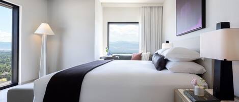 Habitació prèmium, 1 llit de matrimoni gran, vistes a la muntanya, cantonada | Exterior