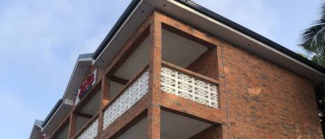 Fassade der Unterkunft