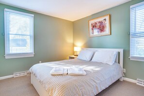 House (3 Bedrooms) | Interior - Ping-pong & Backyard: Spacious Chatham Retreat (South Chatham)