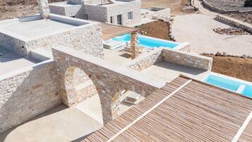 Vue sur la campagne depuis lâhĂ©bergement