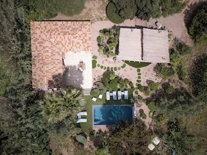 Luxury Villa, 3 Bedrooms, Private Pool (Villa A Casetta) | Terrace/patio - Les Villas de Palombaggia (Porto-Vecchio)