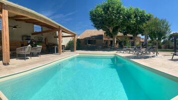 Seasonal outdoor pool