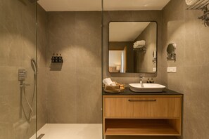 Three Bedroom Villa | Premium bedding, down comforters, memory foam beds, minibar - Sere Resort Goa (Vagator)
