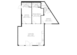 Floor plan - Magnificent loft Porte Versailles & Champs de Mars (Paris)