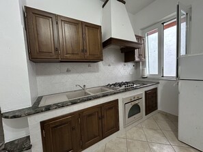 Forn, placa de cuina i utensilis de cuina, vaixella i coberteria 