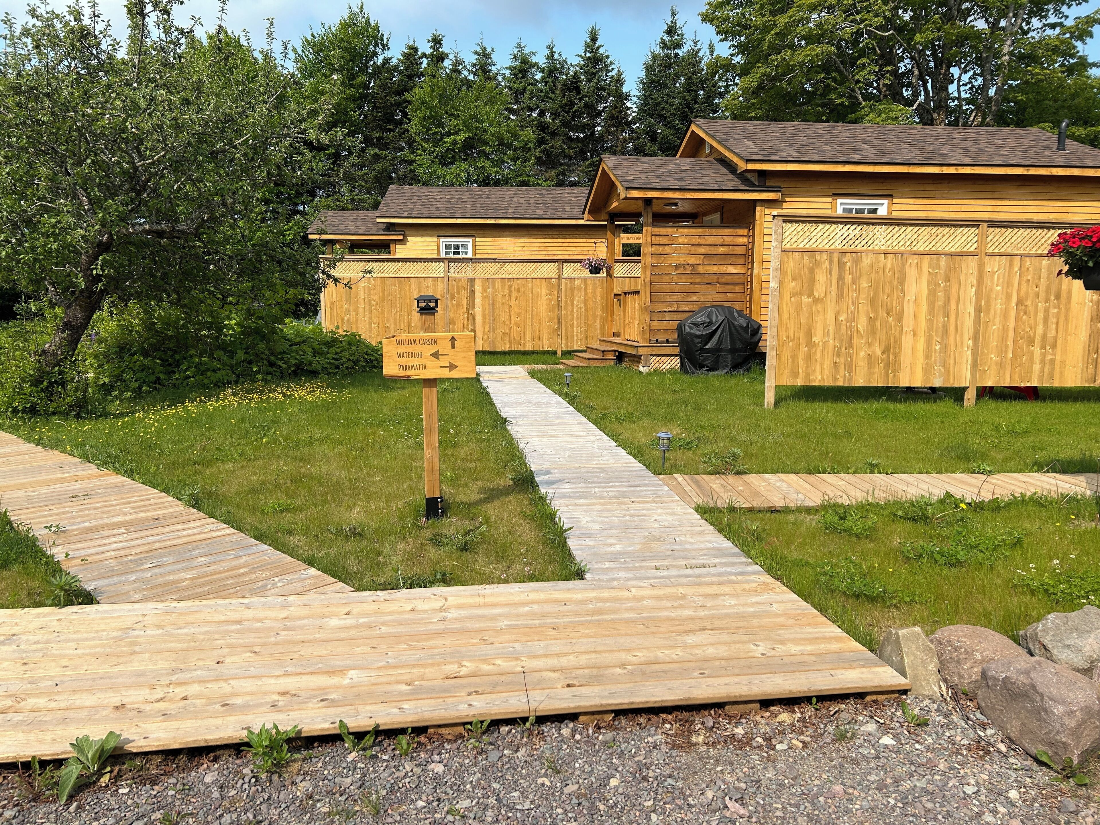 Àrea exterior de l'allotjament