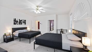 5 bedrooms, desk, iron/ironing board, free WiFi