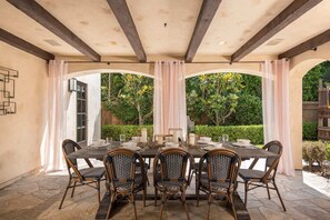 Restaurante al aire libre